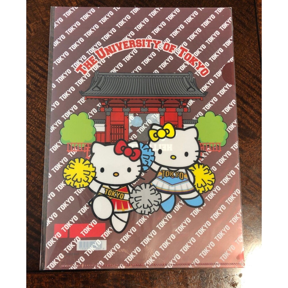 Hello Kitty The University of Tokyo A4 folder Limited edition